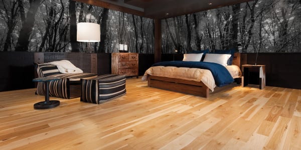 bedroom wood floors
