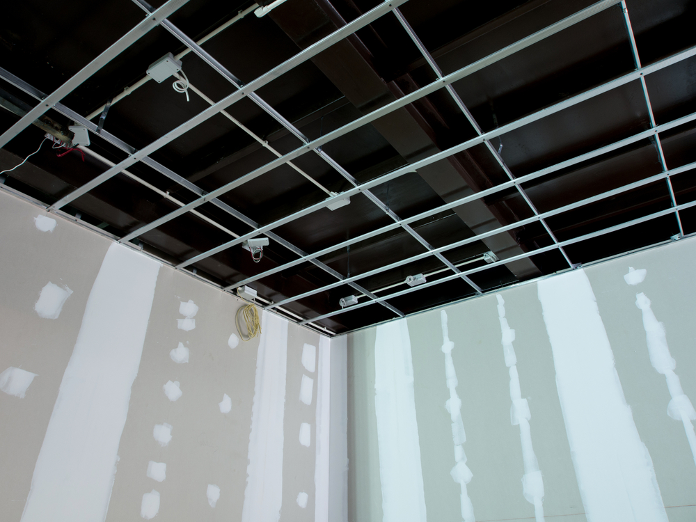 ceiling construction project
